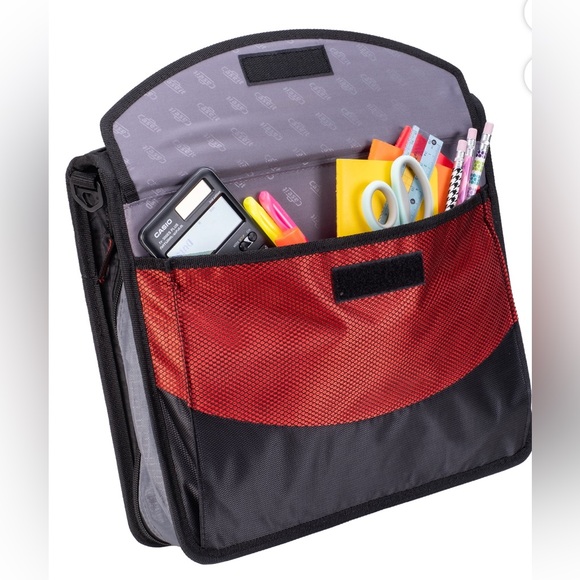 Case-it Black and Red Zipper Binder - Picture 4 of 15